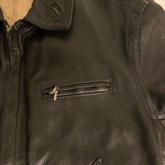 Joslyn Clarke leather moto jacket - Picture 5 of 8